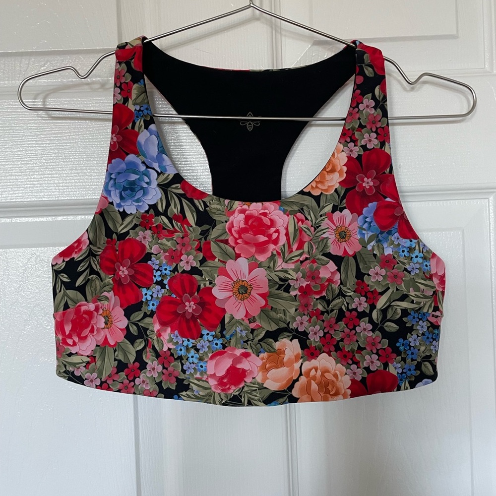 Johnny Was Reversible Print Sports Bra - Picture 4 of 5